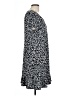 Halogen Animal Print Black Casual Dress Size L - photo 4
