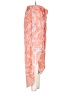 Bershka Paisley Orange Casual Pants Size XS - photo 4