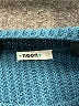 noon 100% Acrylic Solid Teal Blue Turtleneck Sweater Size XS - photo 7