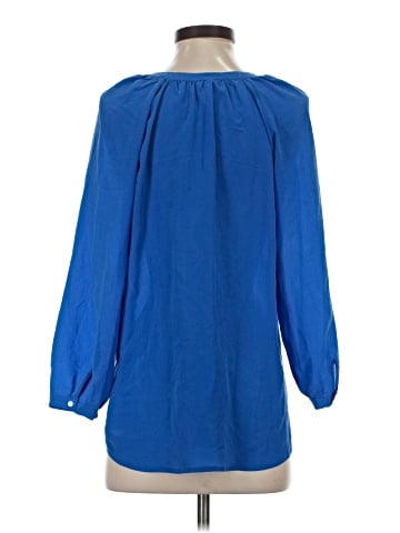 Joie Long Sleeve Silk Top (view 2)