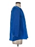 Joie 100% Silk Blue Long Sleeve Silk Top Size XS - photo 4