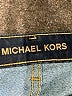 MICHAEL Michael Kors Chevron-herringbone Blue Jeans Size 8 - photo 4