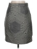 HD in Paris 100% Polyester Chevron-herringbone Black Casual Skirt Size XS - photo 2