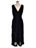 Frank And Oak 100% Polyester Black Jumpsuit Size L - photo 2
