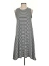 BDG Stripes Gray Casual Dress Size S - photo 1