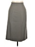 Giorgio Armani 100% Cupro Solid Gray Formal Skirt Size EU 38 / US 8 - photo 2