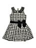 The Children's Place 100% Polyester Houndstooth Gray Dress Size 8 - photo 1