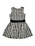 The Children's Place 100% Polyester Houndstooth Gray Dress Size 8 - photo 2