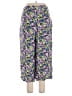 Zara Floral Purple Casual Pants Size XL - photo 2
