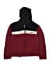 DKNY 100% Polyester Burgundy Zip Up Hoodie Size 7 - photo 1