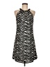 Unbranded 100% Polyester Animal Print Black Casual Dress Size M (estimated) - photo 1