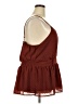 Torrid 100% Polyester Burgundy Sleeveless Blouse Size 4X Plus (4) - photo 4