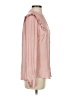 Express 100% Polyester Pink Long Sleeve Blouse Size S - photo 4