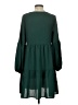 Unbranded Solid Green Casual Dress Size S - photo 2