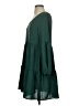 Unbranded Solid Green Casual Dress Size S - photo 5