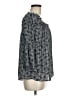 CeCe 100% Polyester Gray 3/4 Sleeve Blouse Size M - photo 4