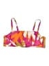 Kona Sol Print Pink Swimsuit Top Size 3X - photo 1