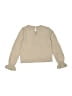 Catherine Malandrino Tan Pullover Sweater Size 5 - 6 - photo 2