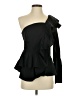Leith Black Long Sleeve Blouse Size S - photo 1