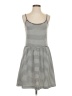 Gap Stripes Gray Casual Dress Size S - photo 1