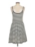 Gap Stripes Gray Casual Dress Size S - photo 2