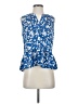 Fortune + Ivy Blue Sleeveless Blouse Size XS - photo 1