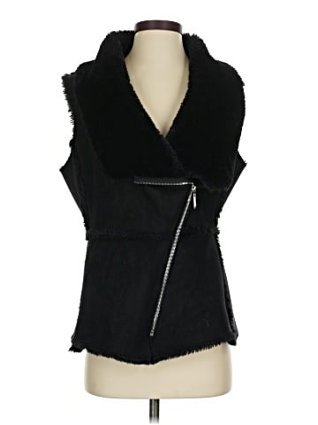 White House Black Market Faux Fur Vest (view 1)
