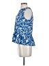 Fortune + Ivy Blue Sleeveless Blouse Size XS - photo 5