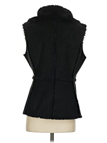 White House Black Market Faux Fur Vest (view 2)