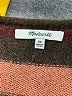 Madewell Stripes Brown Pullover Sweater Size XS - photo 7