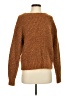 Something Navy Tweed Brown Pullover Sweater Size S - photo 1