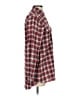 Theory Plaid Red Long Sleeve Button-Down Shirt Size S - photo 4