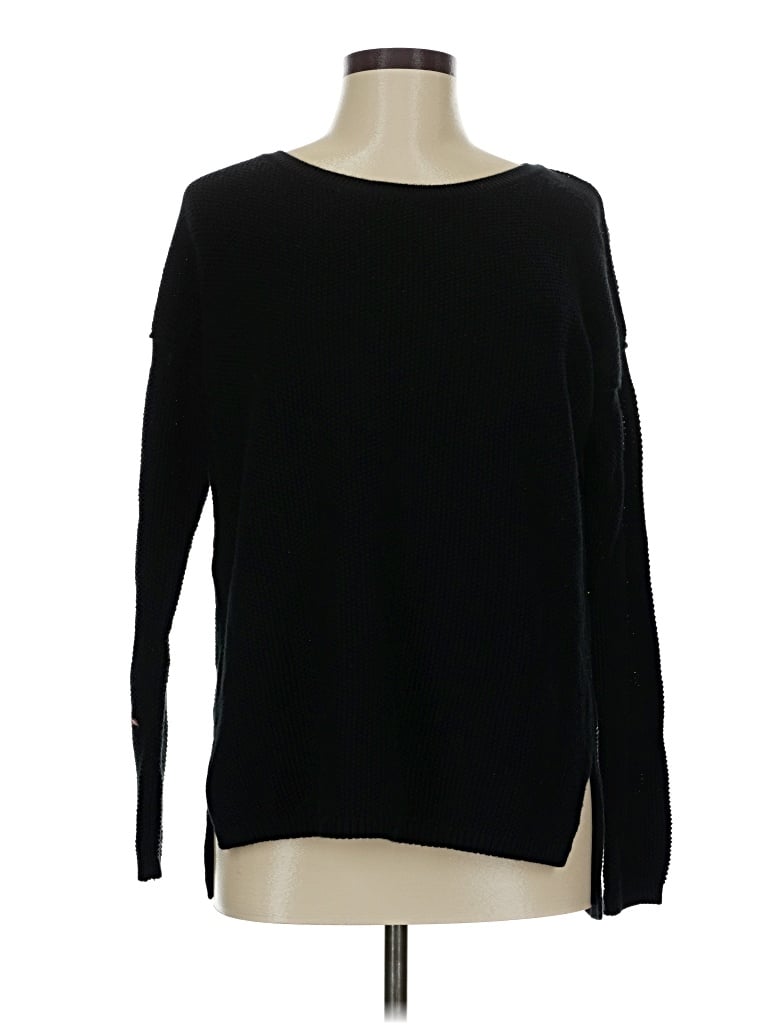 Pre-owned Vince Pullover Sweater In Black