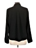 Guess 100% Polyester Solid Black Long Sleeve Blouse Size L - photo 2