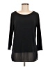 Ivanka Trump Black 3/4 Sleeve Top Size M - photo 1