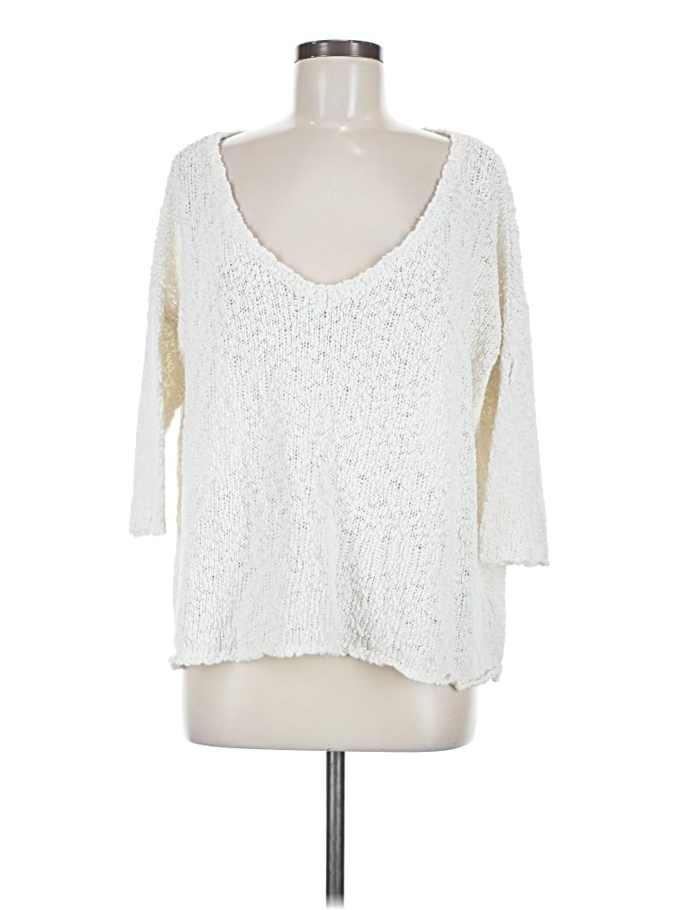 Pre-owned Joie Pullover Sweater In White