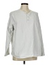 Unbranded Silver Gray Long Sleeve Henley Size M - photo 1