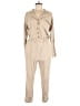 Express x Olivia Culpo Solid Tan Jumpsuit Size M - photo 1