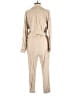 Express x Olivia Culpo Solid Tan Jumpsuit Size M - photo 2