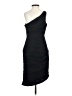 DKNY 100% Polyester Black Cocktail Dress Size 2 - photo 2