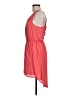 Buttons 100% Polyester Solid Pink Casual Dress Size M - photo 5