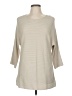 Chico's Ivory Pullover Sweater Size Med (1) - photo 1