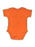 Outerstuff 100% Cotton Orange Short Sleeve Onesie Size 3-6 mo - photo 2