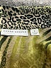 Susan Graver Animal Print Green Long Sleeve Blouse Size 6 - photo 7