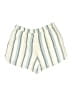 Madewell 100% Linen Stripes Ivory Shorts Size S - photo 2