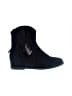 Dingo Solid Black Ankle Boots Size 8 - photo 1