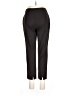 Piazza Sempione Solid Black Brown Wool Pants Size L - photo 2