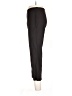 Piazza Sempione Solid Black Brown Wool Pants Size L - photo 5