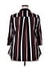 Bepei Stripes Brown 3/4 Sleeve Blouse Size 2X - photo 2