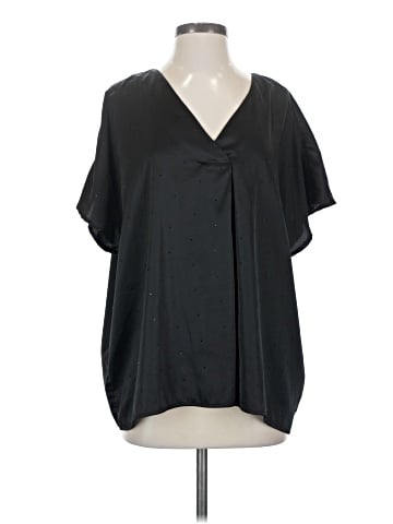 Vocal Short Sleeve Blouse (view 1)